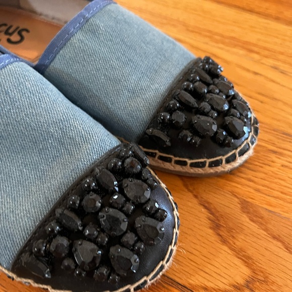 Circus by Sam Edelman Womens Loretta Canvas Espadrilles Blue size 6 - Picture 10 of 12